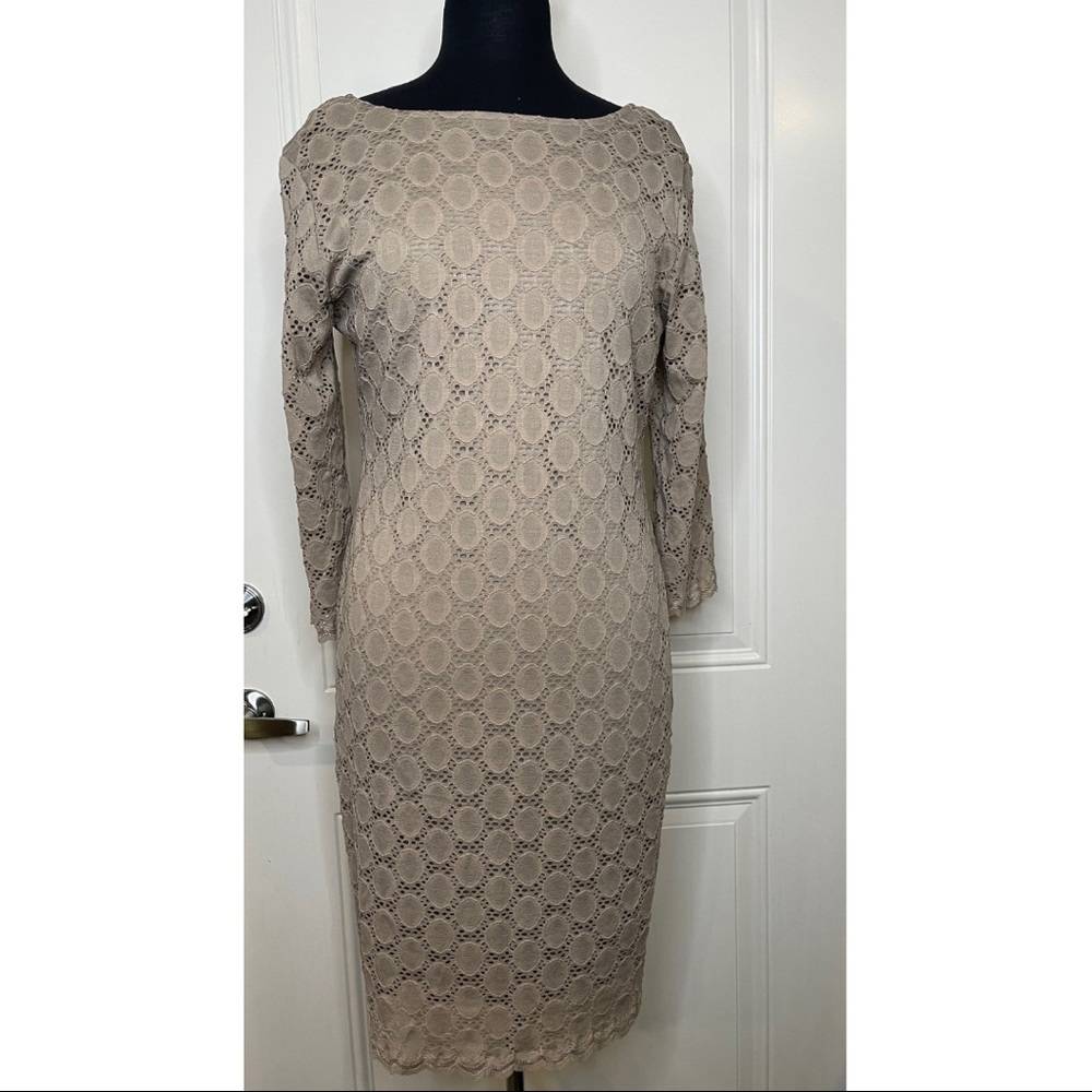 RSVP Tan Dress